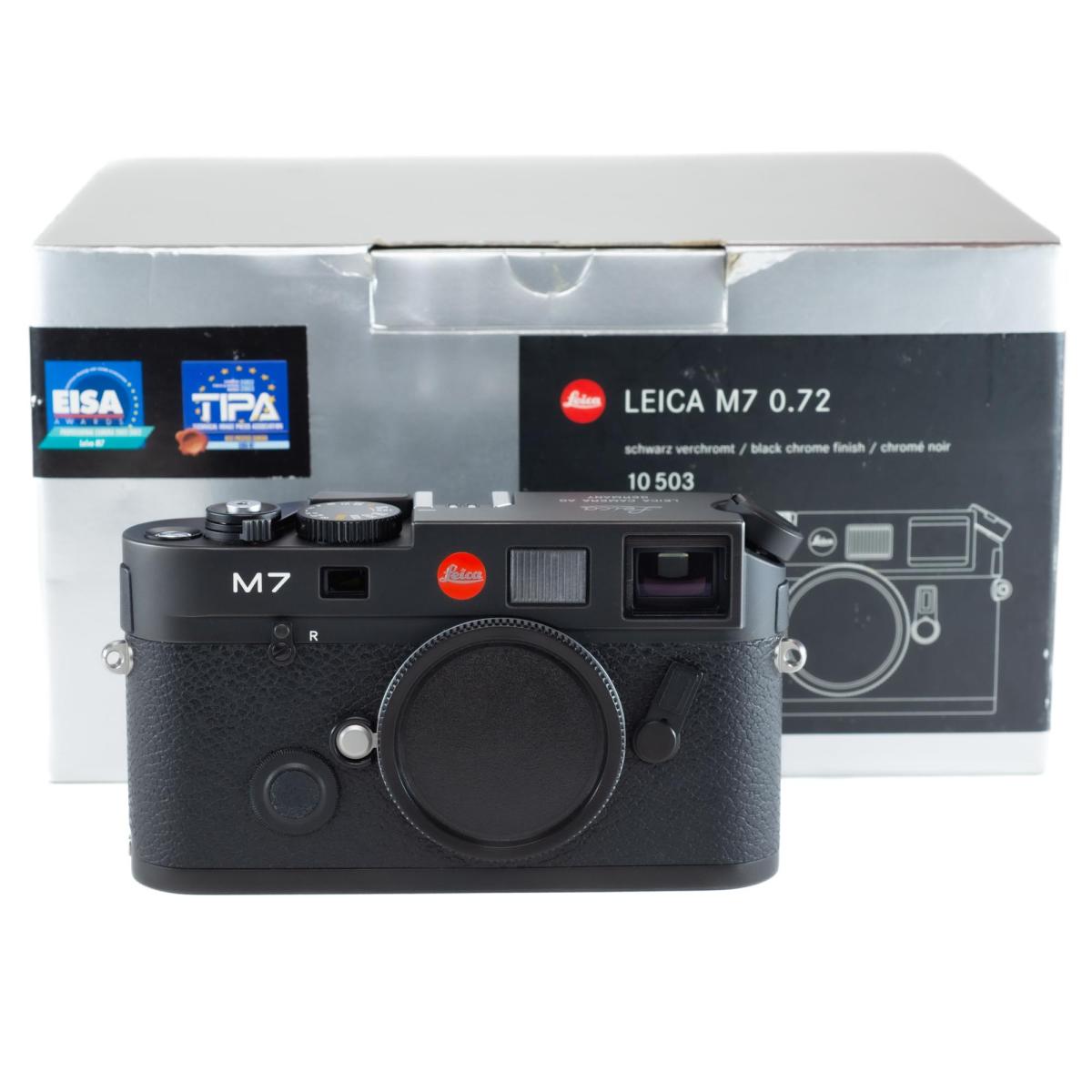 Leica M7 Black Chrome — Japanese Market Edition (Serial 2852597)